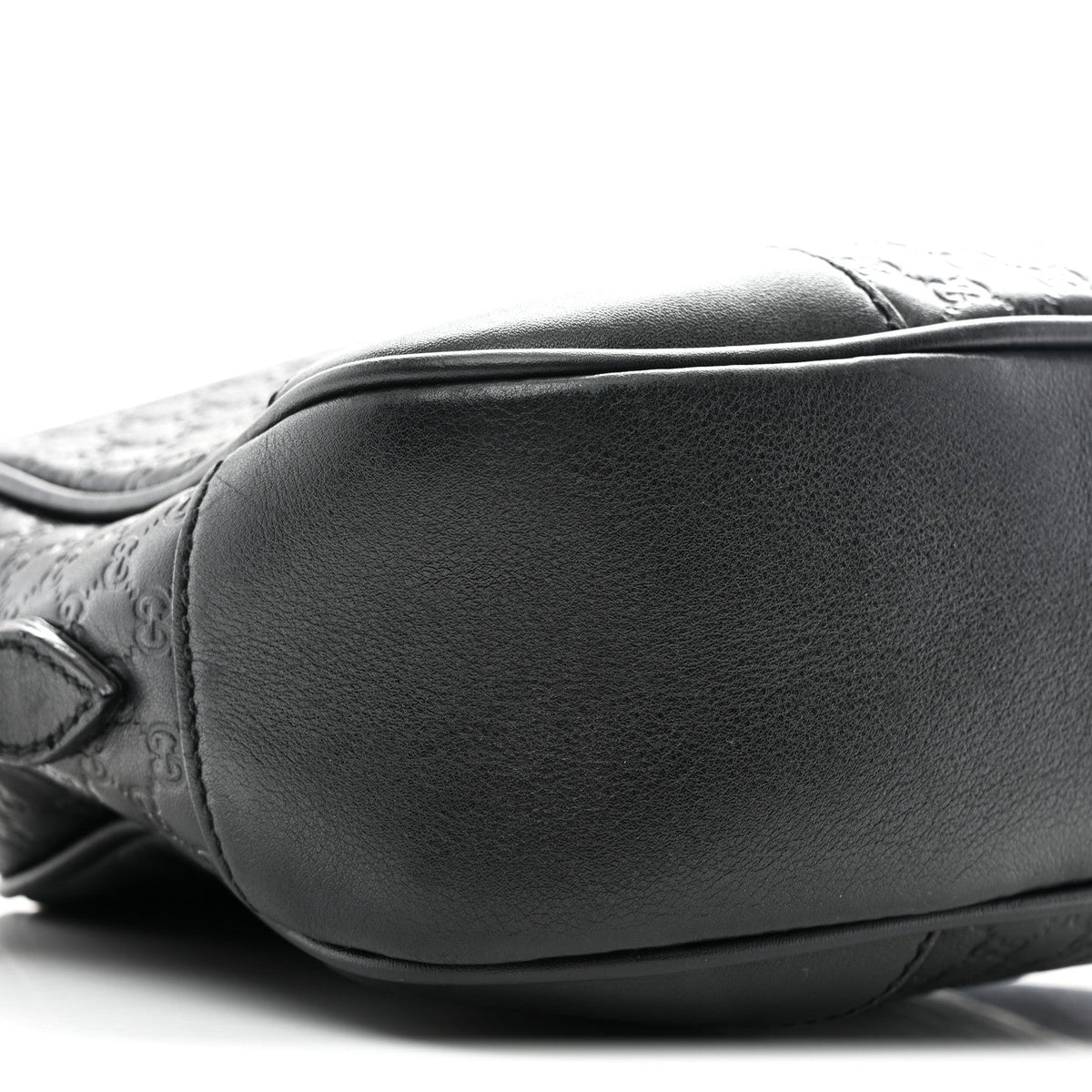 Microguccissima Mini Bree Messenger Bag Black