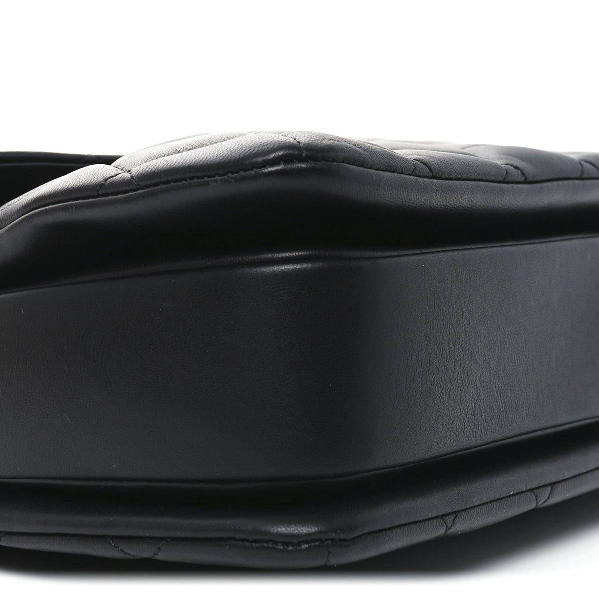Lambskin Quilted Large Trendy CC Dual Handle Flap Bag Black