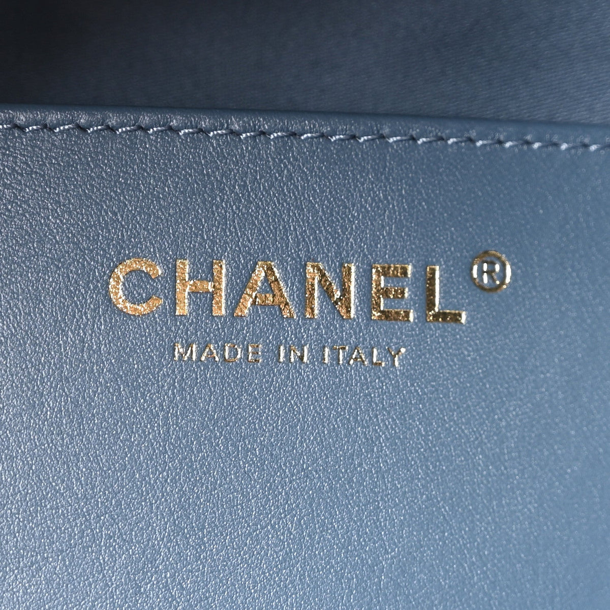 Suede Quilted Medium Chanel 25 Handbag Blue