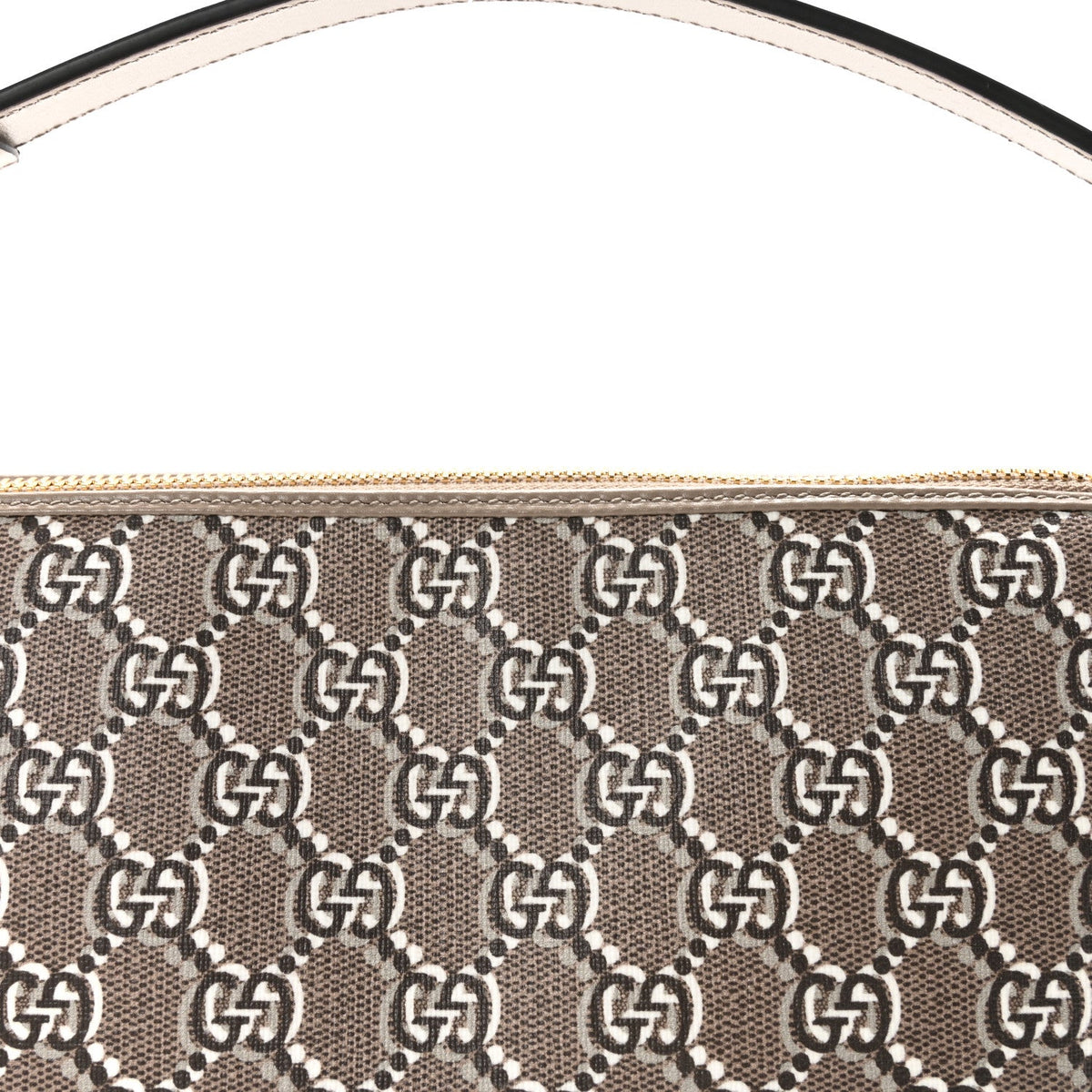 GG Shadow Monogram Super Mini Ophidia Shoulder Bag Taupe