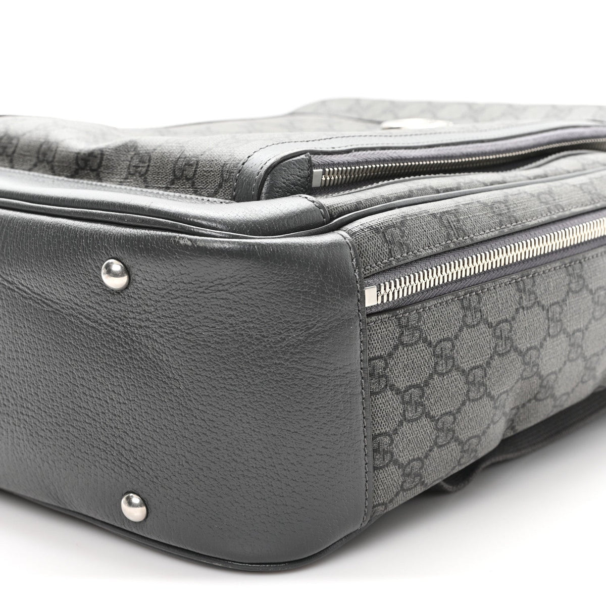 GG Supreme Monogram Ophidia Backpack  Grey
